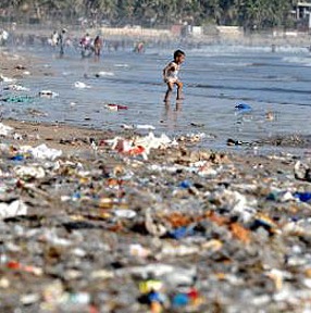 beach pollution
