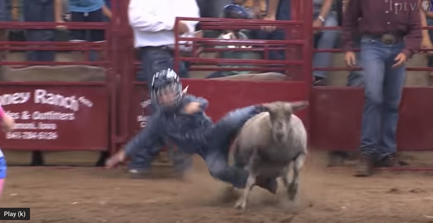 What is Mutton busting?